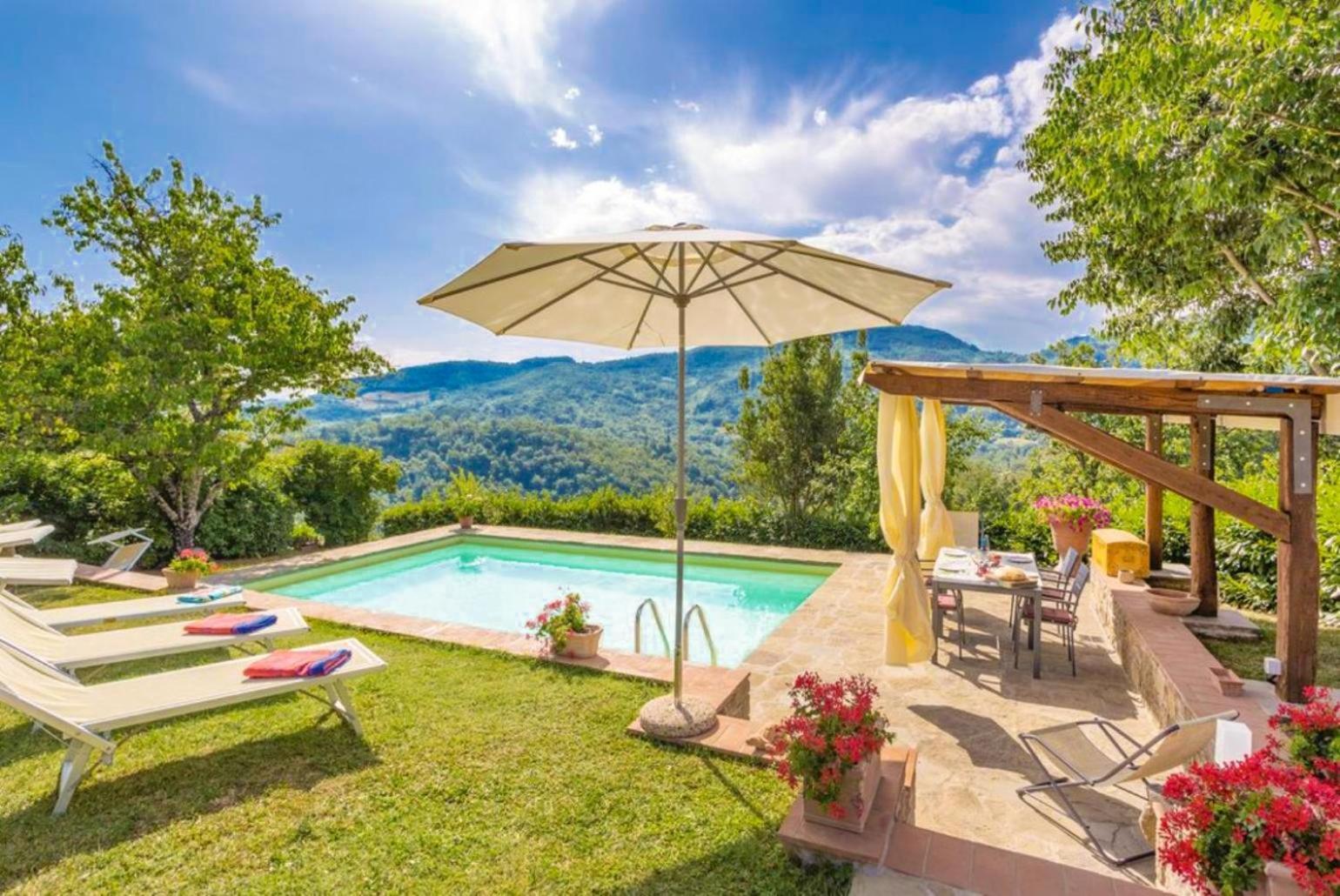 Villa Il Castello Ortignano Raggiolo المظهر الخارجي الصورة